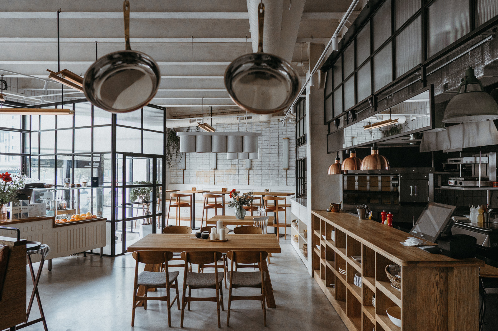 Стойка открытой кухни