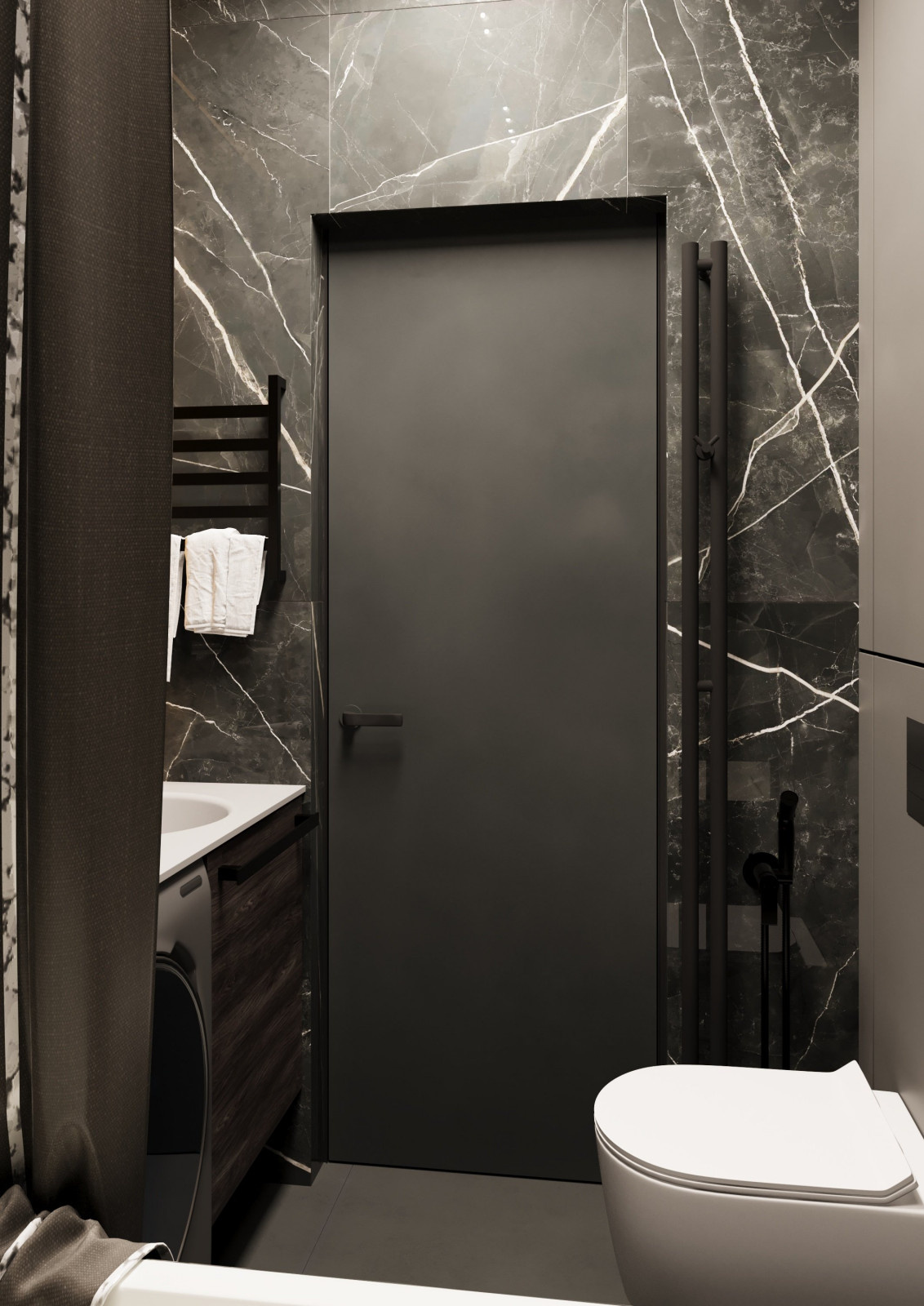 Дизайн интерьера ЖК "Полюса"