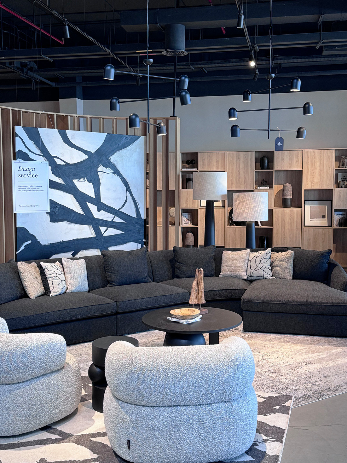 Оформление мебельного шоу-рума