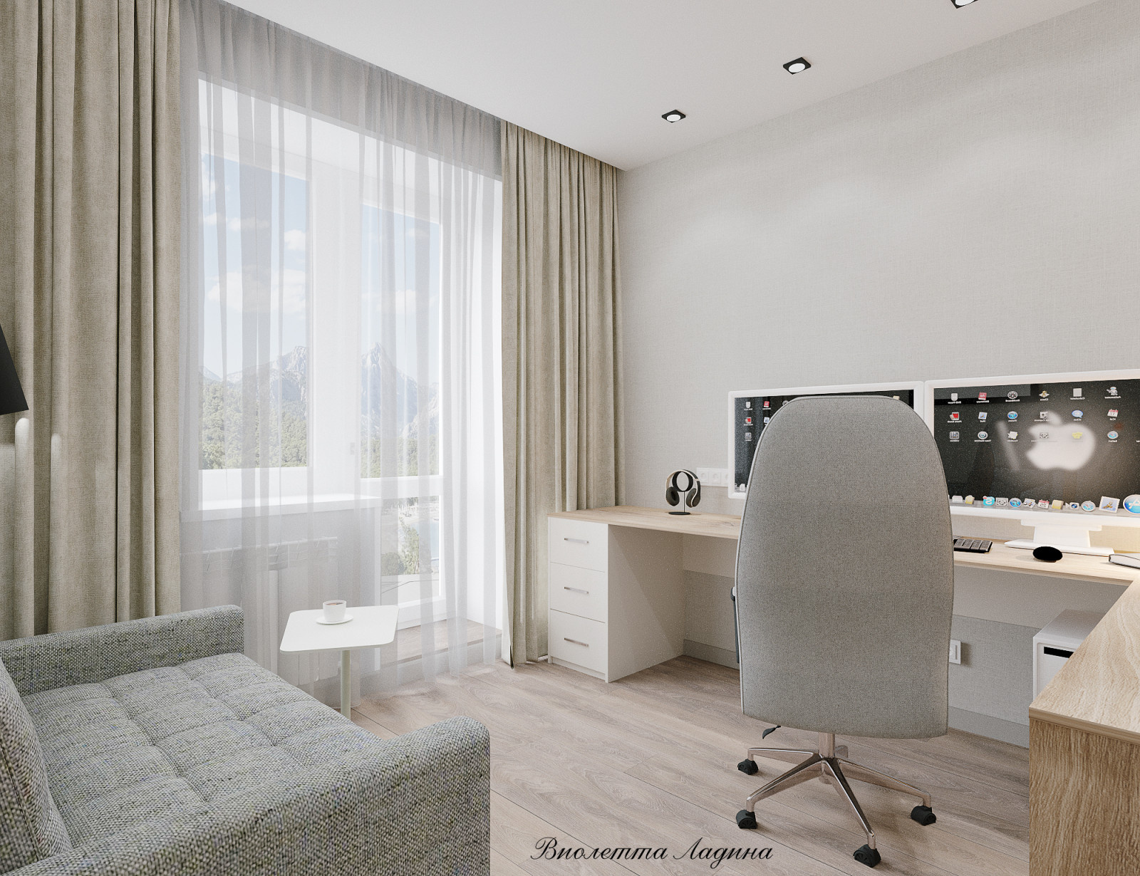 ЖК-ГринВуд.Квартира для холостяка.