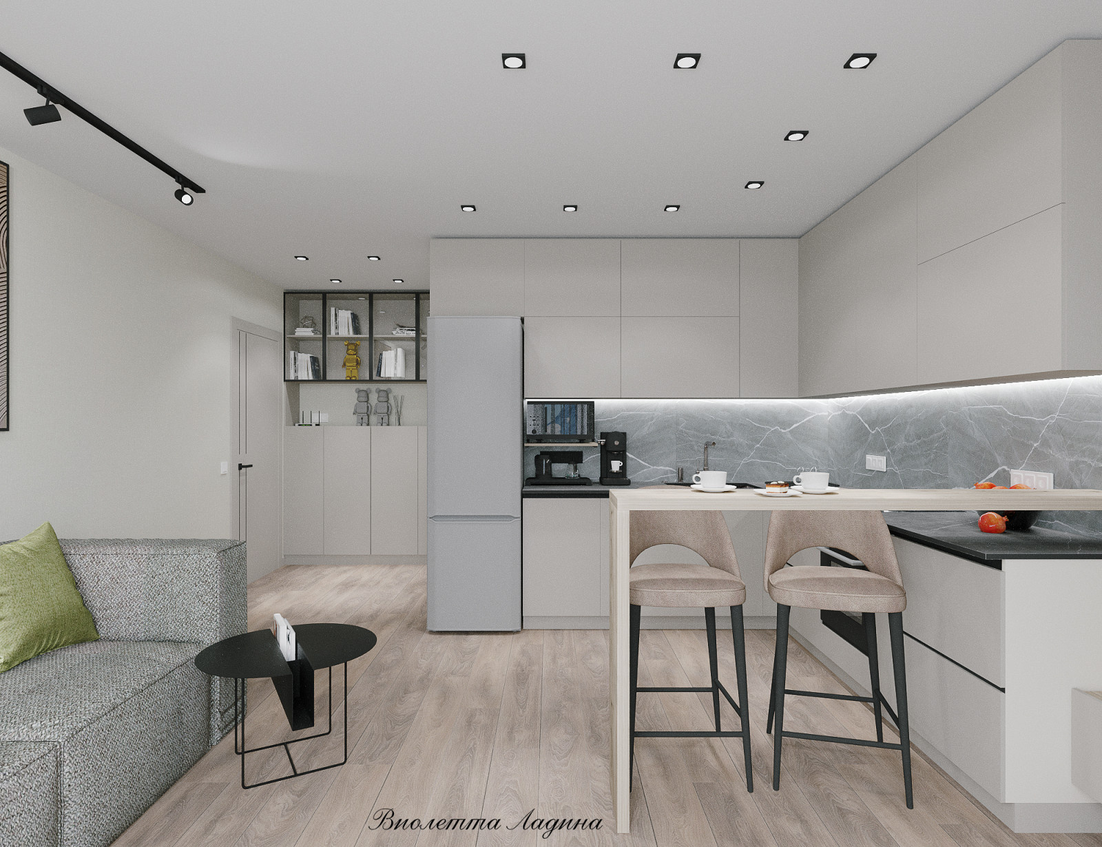 ЖК-ГринВуд.Квартира для холостяка.