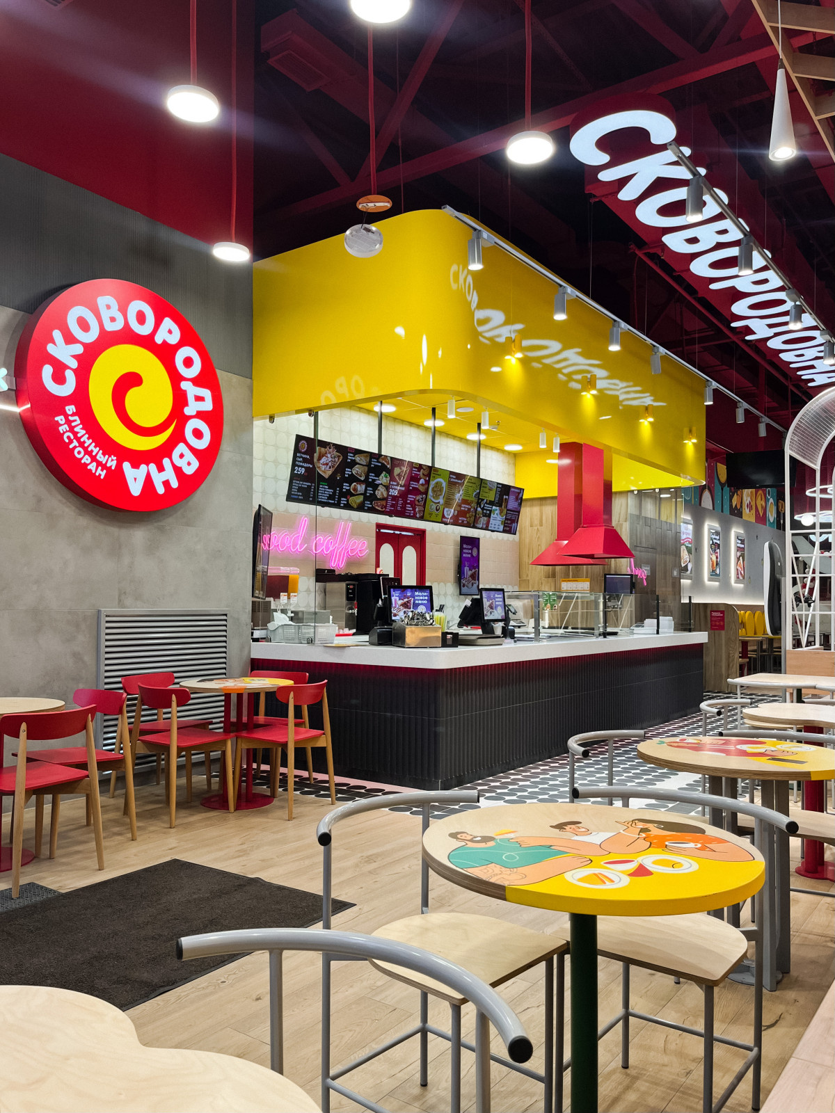Обложка проекта: Сковородовна - блинный ресторан