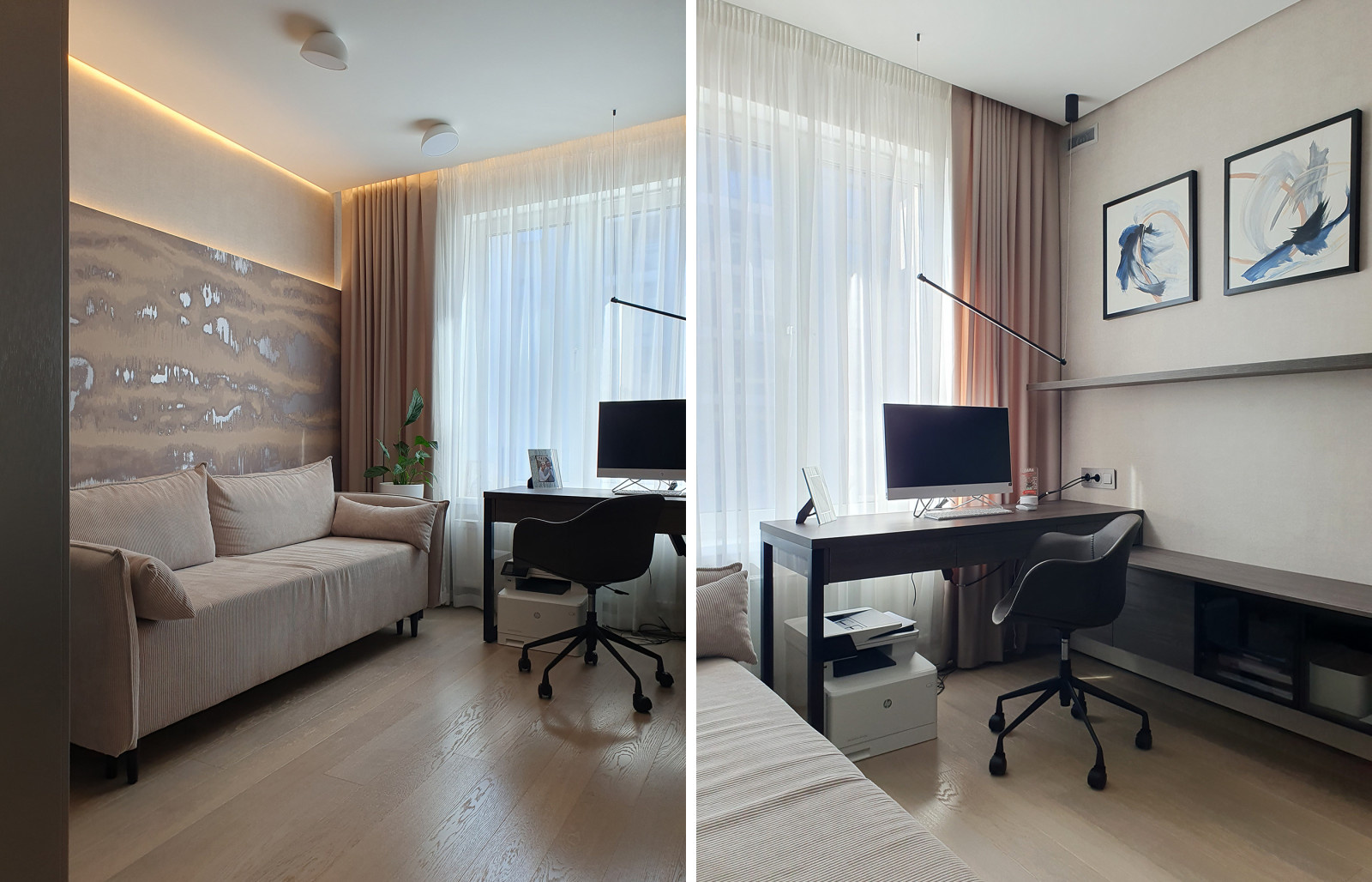 Сюита света и воздуха в функциональном интерьере