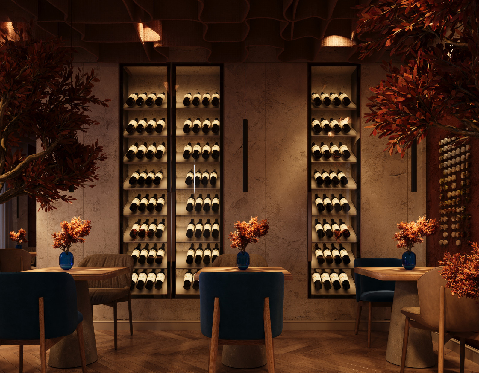 Проект интерьера ресторана
