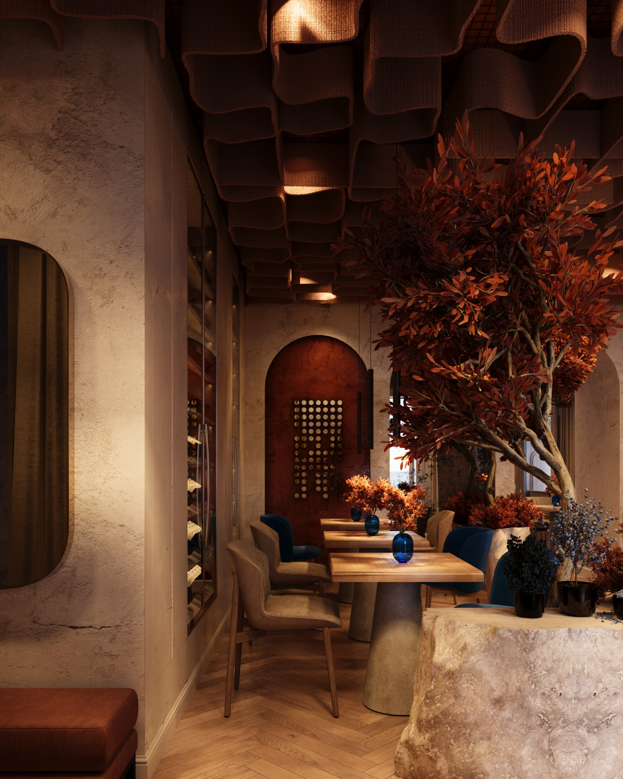 Проект интерьера ресторана