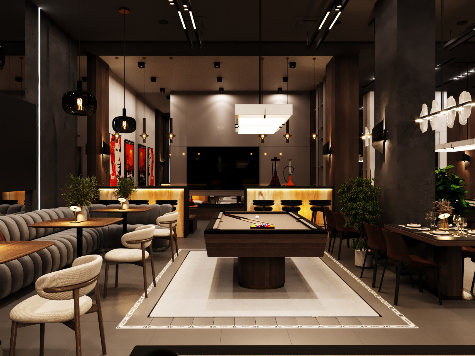 Проект ресторана CHESTER в г. Казань