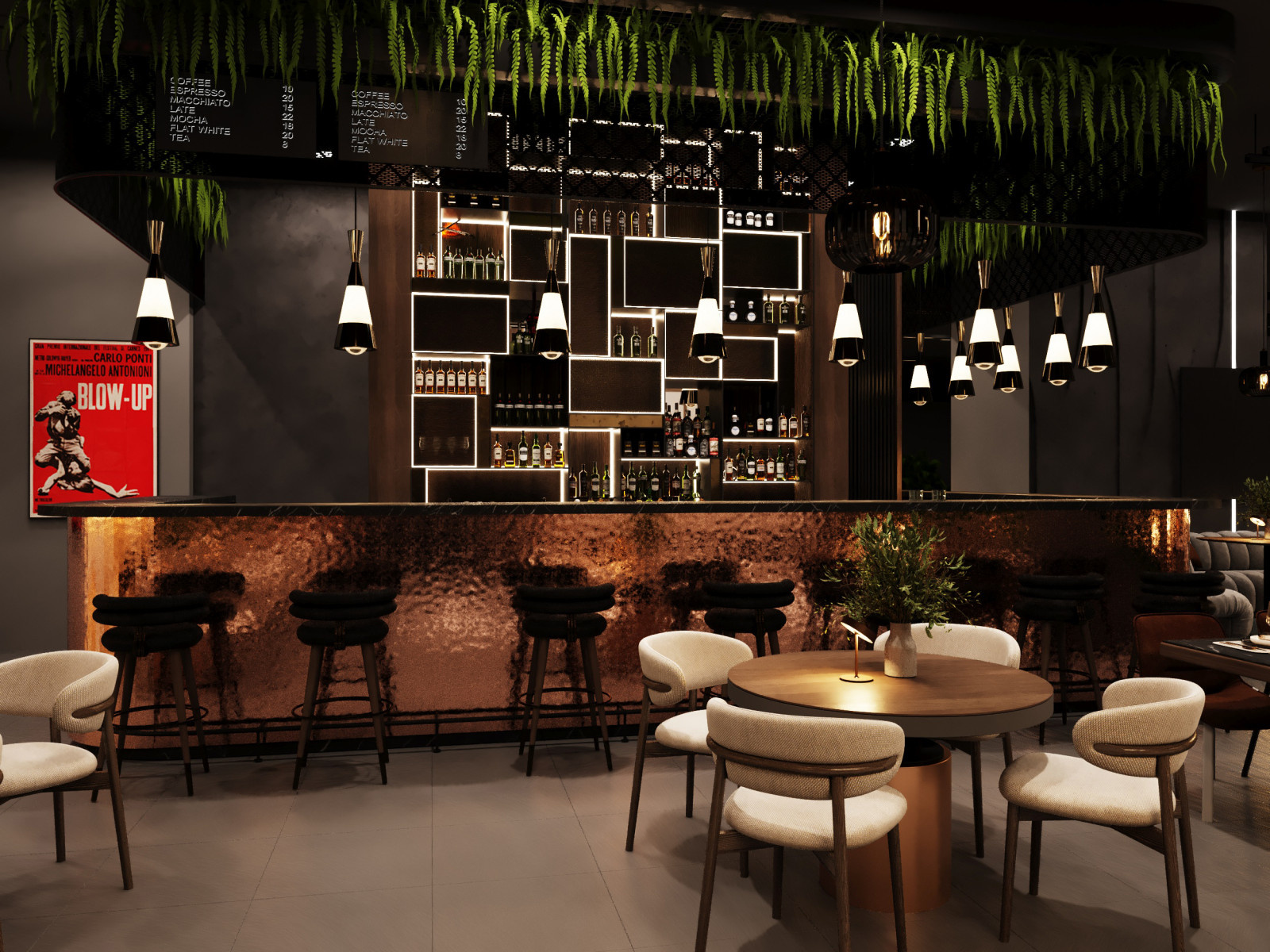 Проект ресторана CHESTER в г. Казань