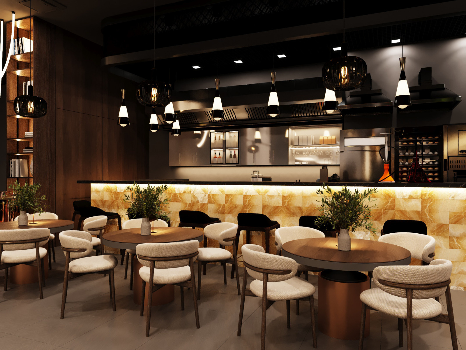 Проект ресторана CHESTER в г. Казань