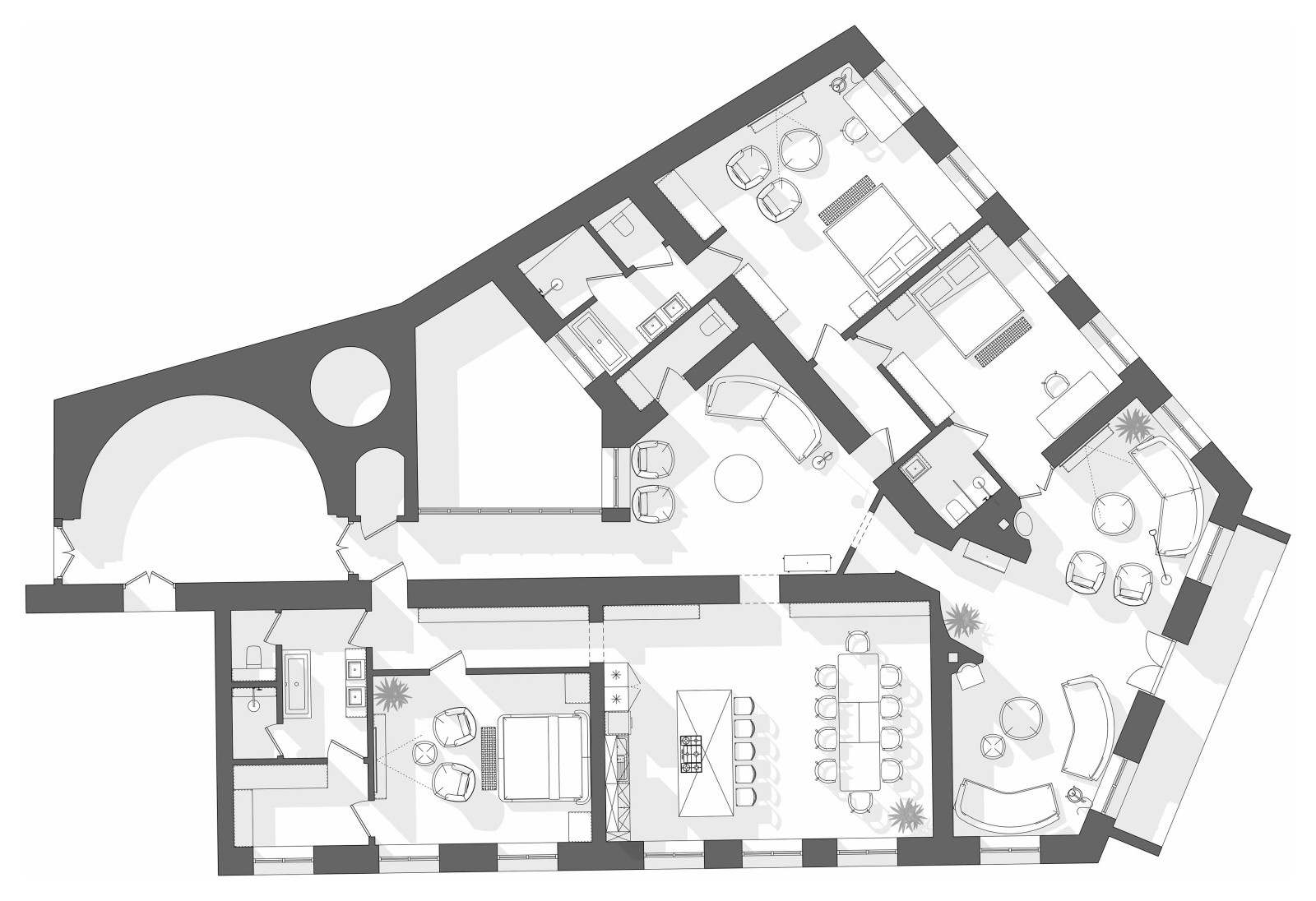 Plan (3 bedrooms)