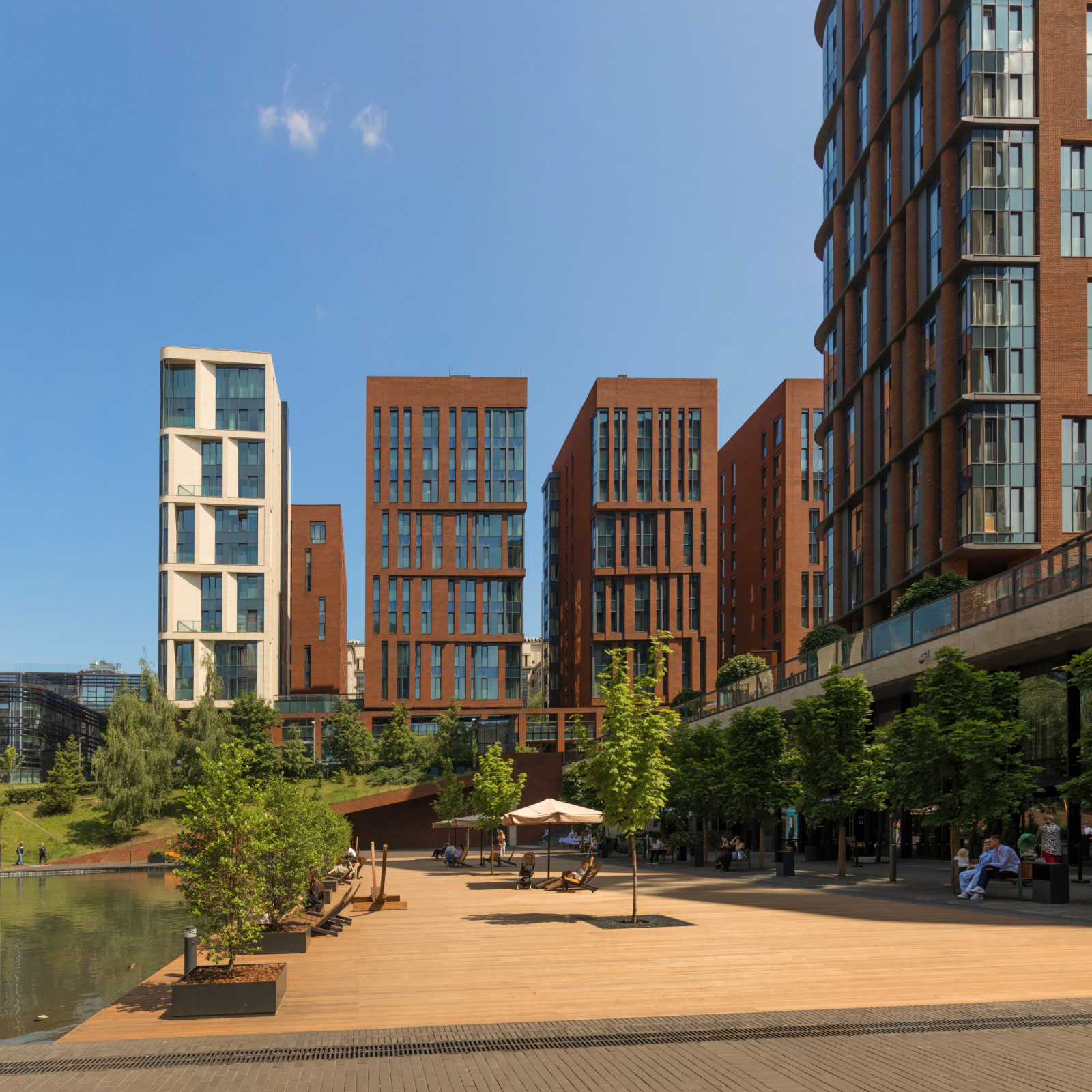 ЖК Садовые кварталы. Архитектурные фотографии