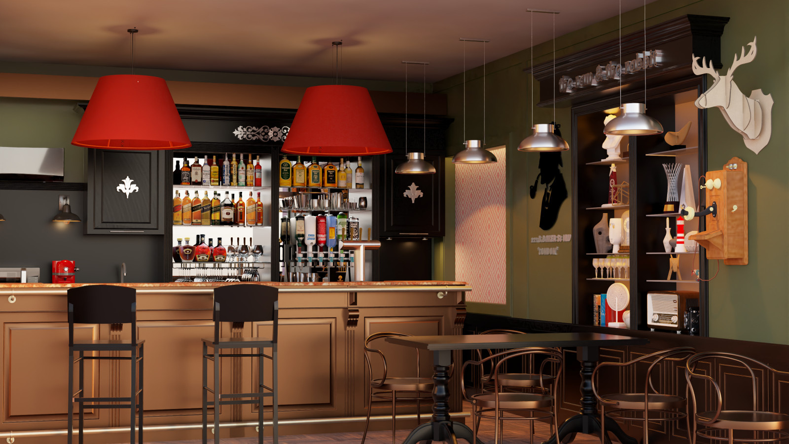 Паб в офисе компании Краснодар