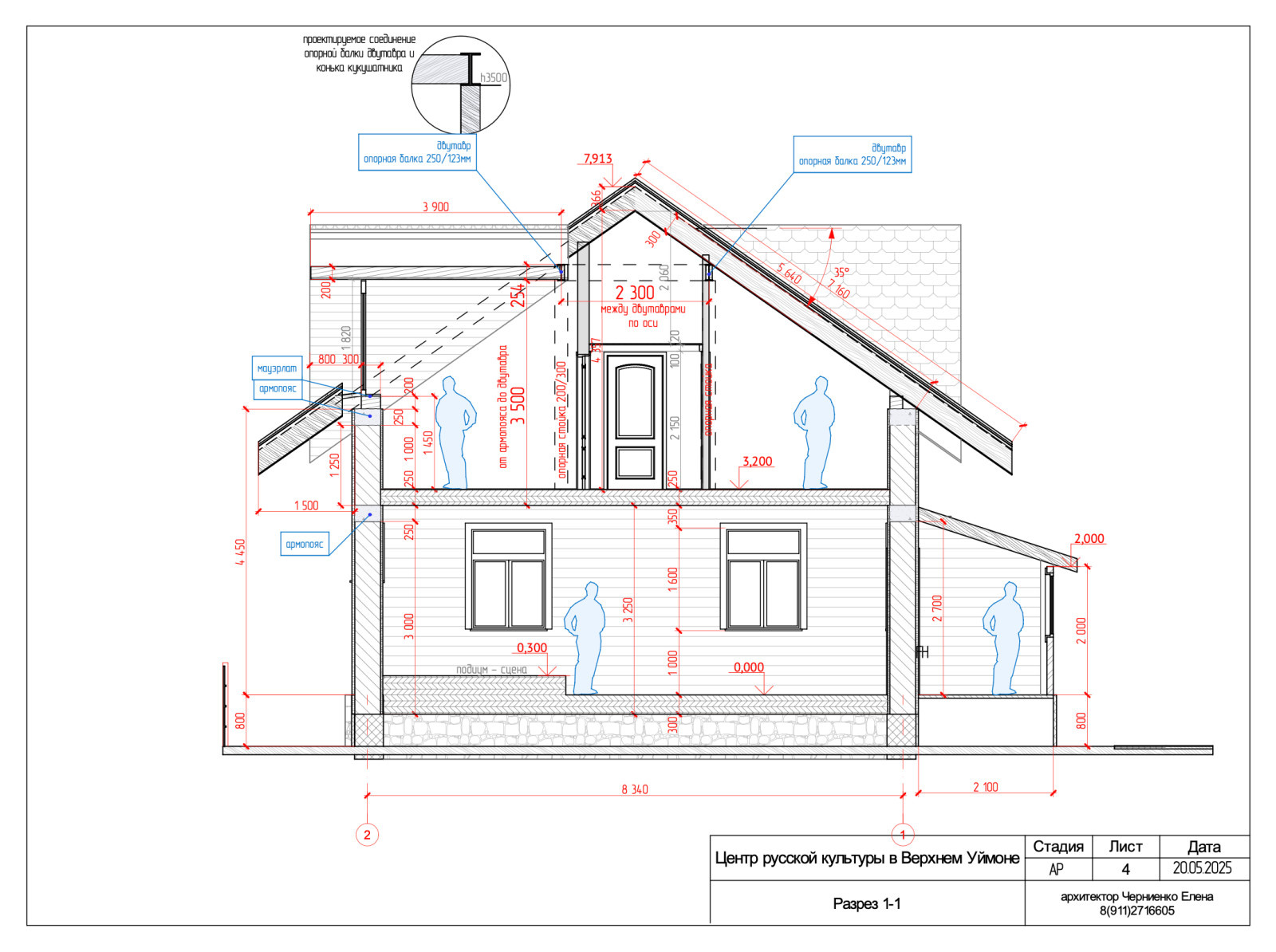 Проект Центра Русской Культуры в селе Верхний Уймон