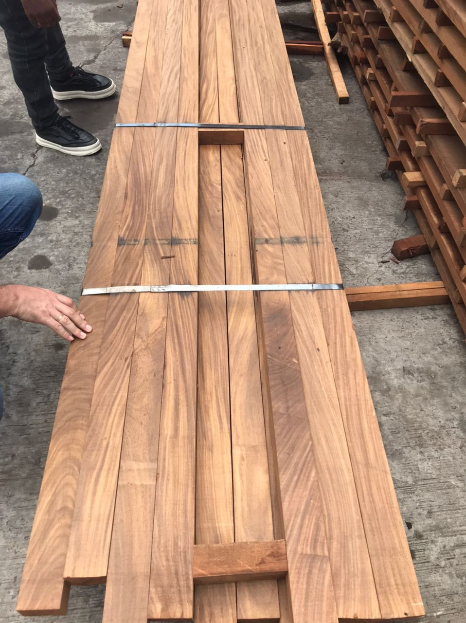 Delivery of tropical woods and lumber from DR Congo
