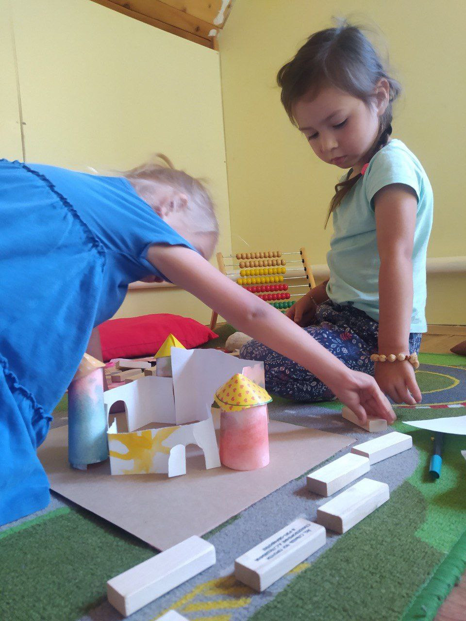 Занятие по архитектуре для детей 4 лет