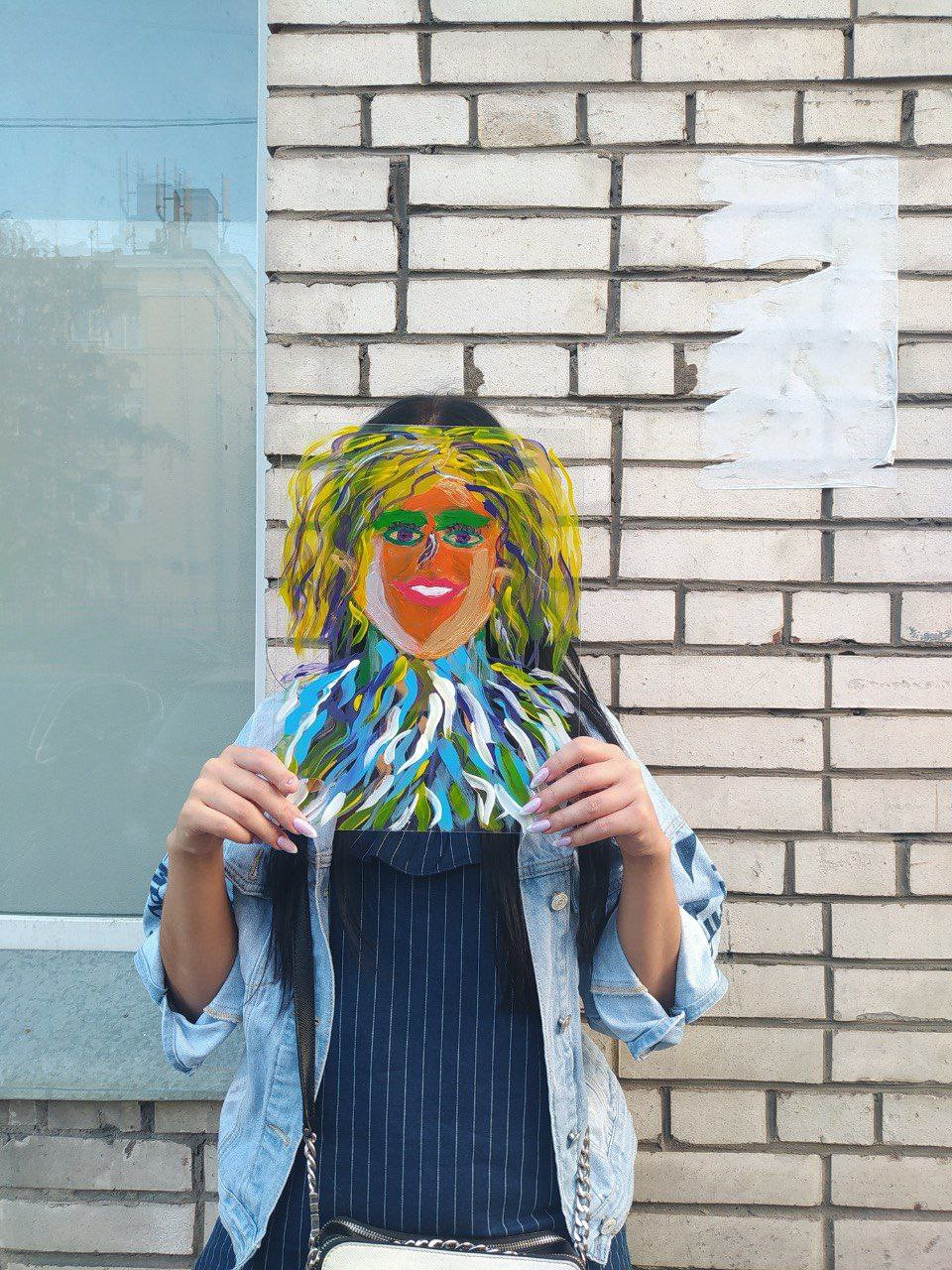 Арт терапия через рисование обоюдных портретов на стекле