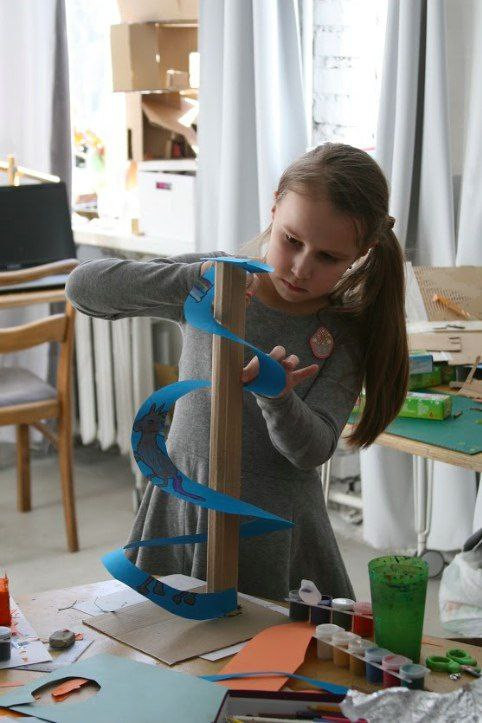 Курс по архитектуре для детей в студии НУТ в Санкт-Петербурге