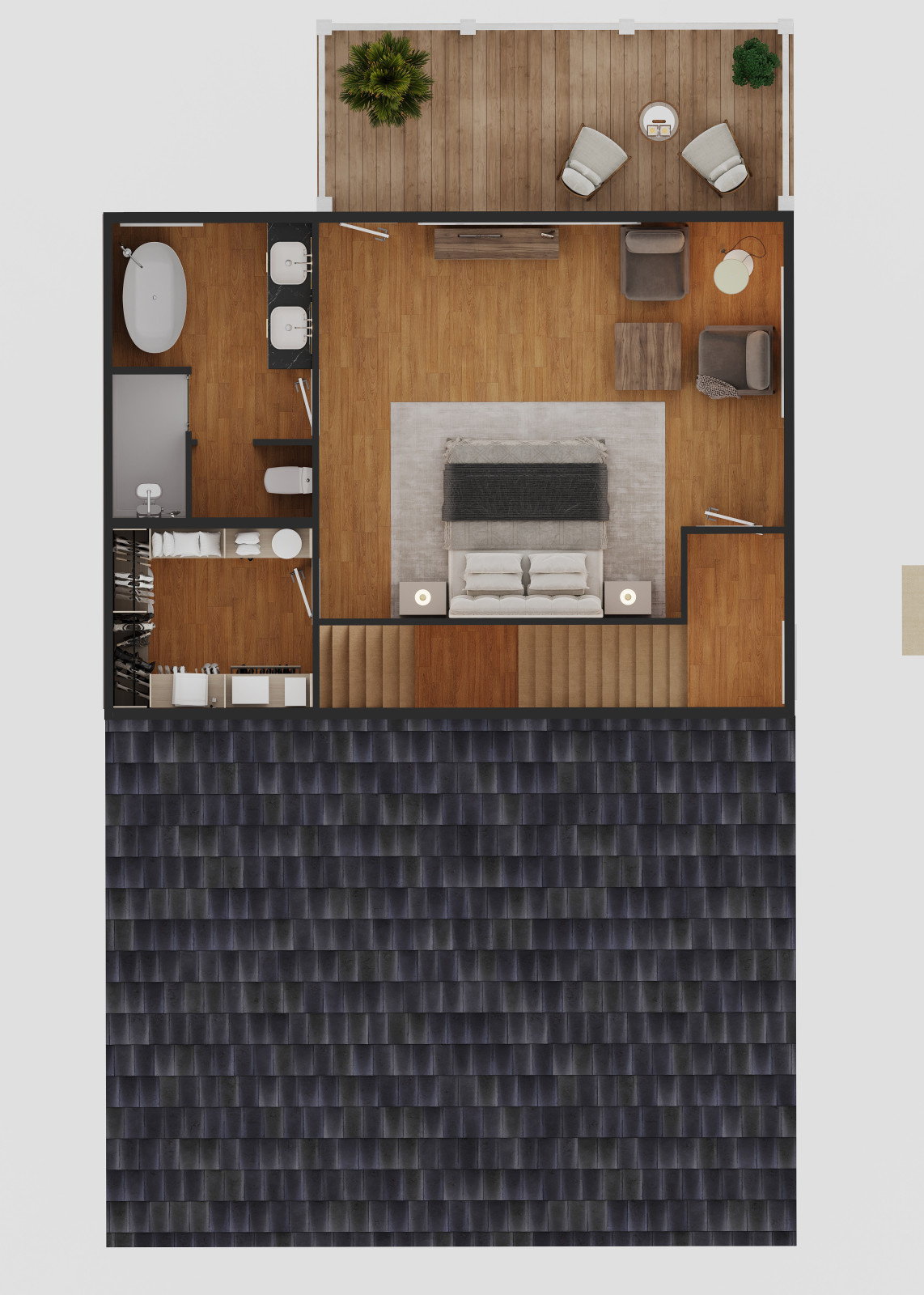 House, 3d plan