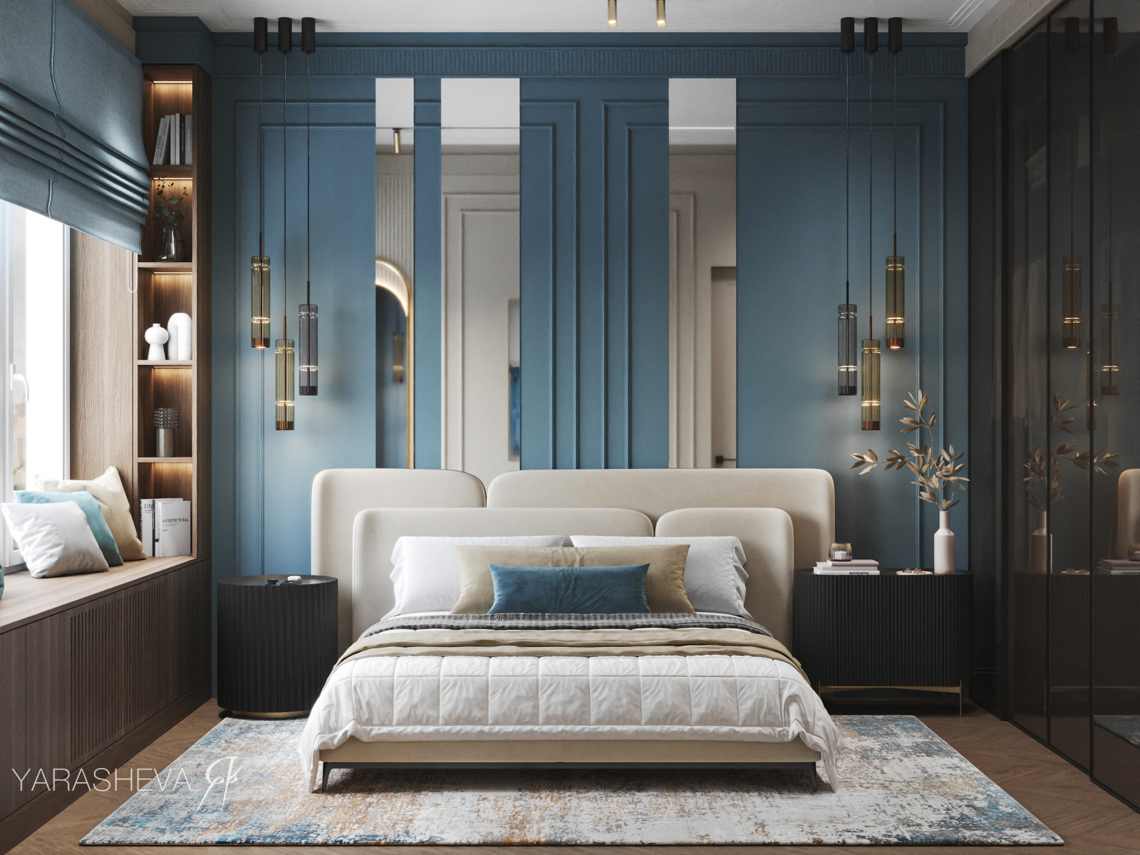 Дизайн-проект в ЖК Freedom (Фридом) 55 м кв.