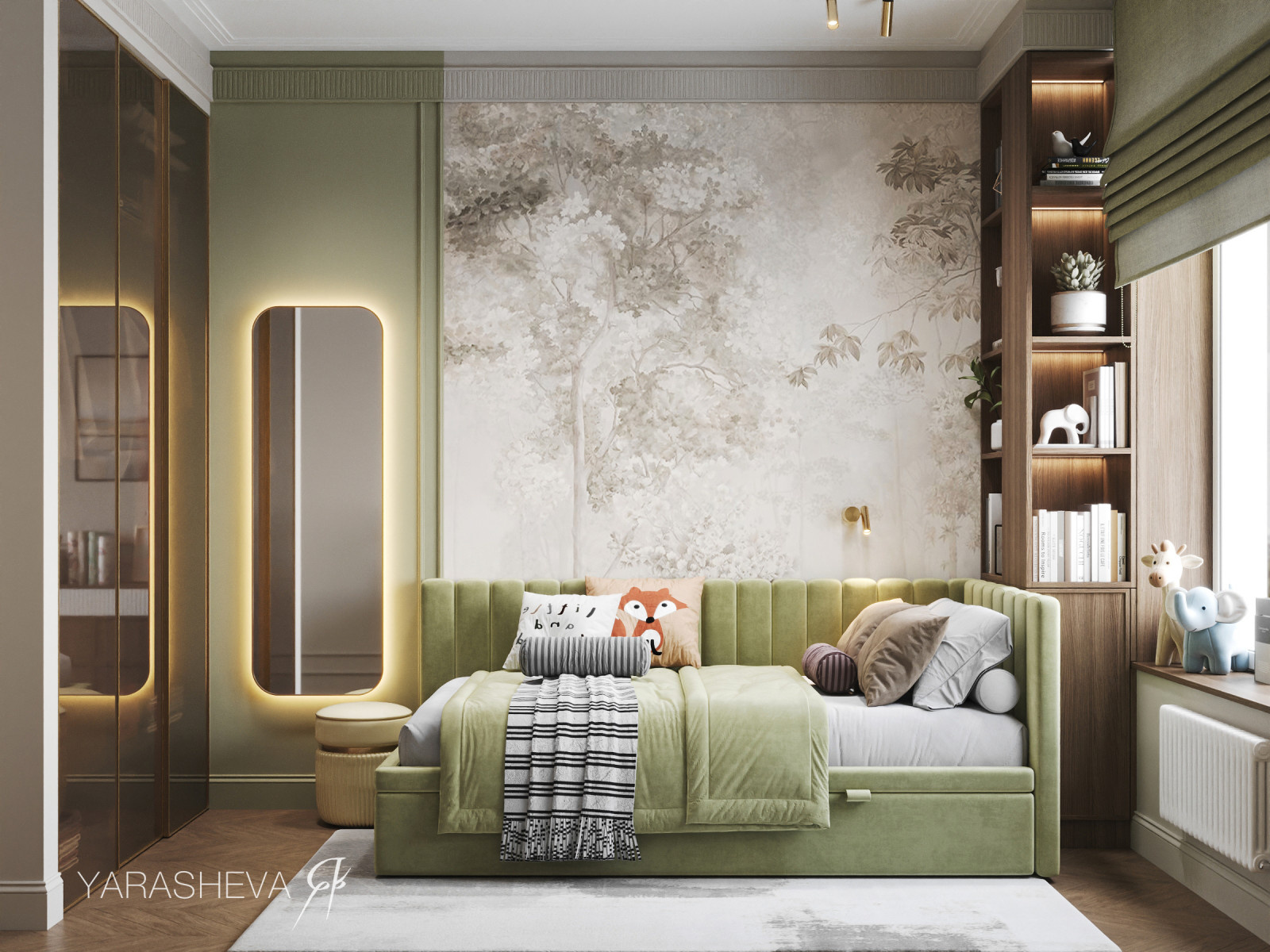 Дизайн-проект в ЖК Freedom (Фридом) 55 м кв.