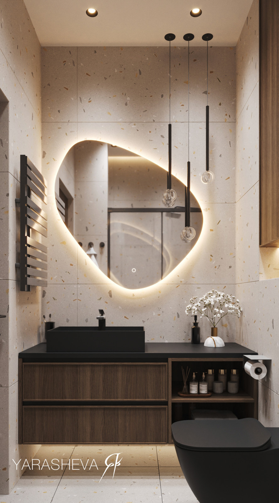 Дизайн-проект в ЖК Freedom (Фридом) 55 м кв.