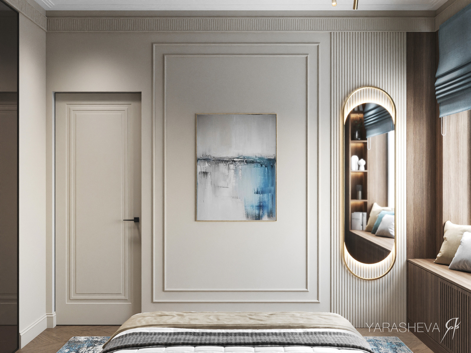 Дизайн-проект в ЖК Freedom (Фридом) 55 м кв.