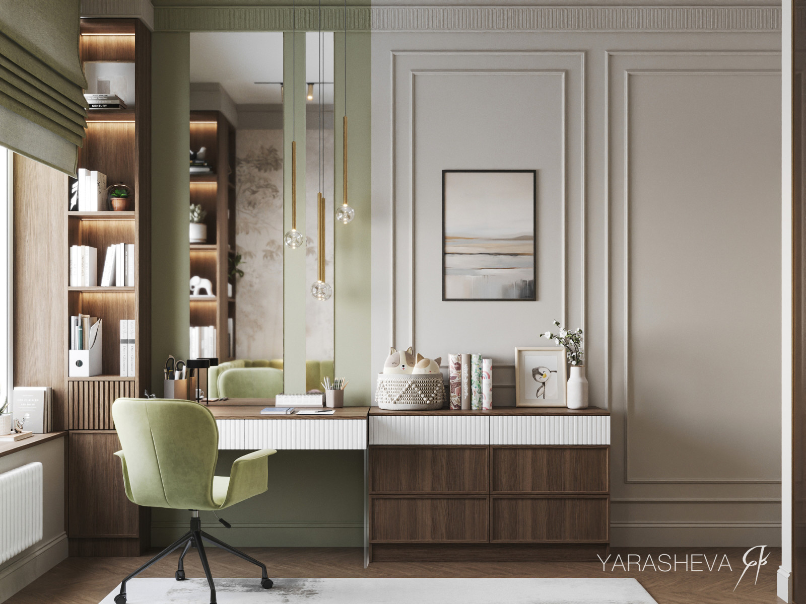 Дизайн-проект в ЖК Freedom (Фридом) 55 м кв.