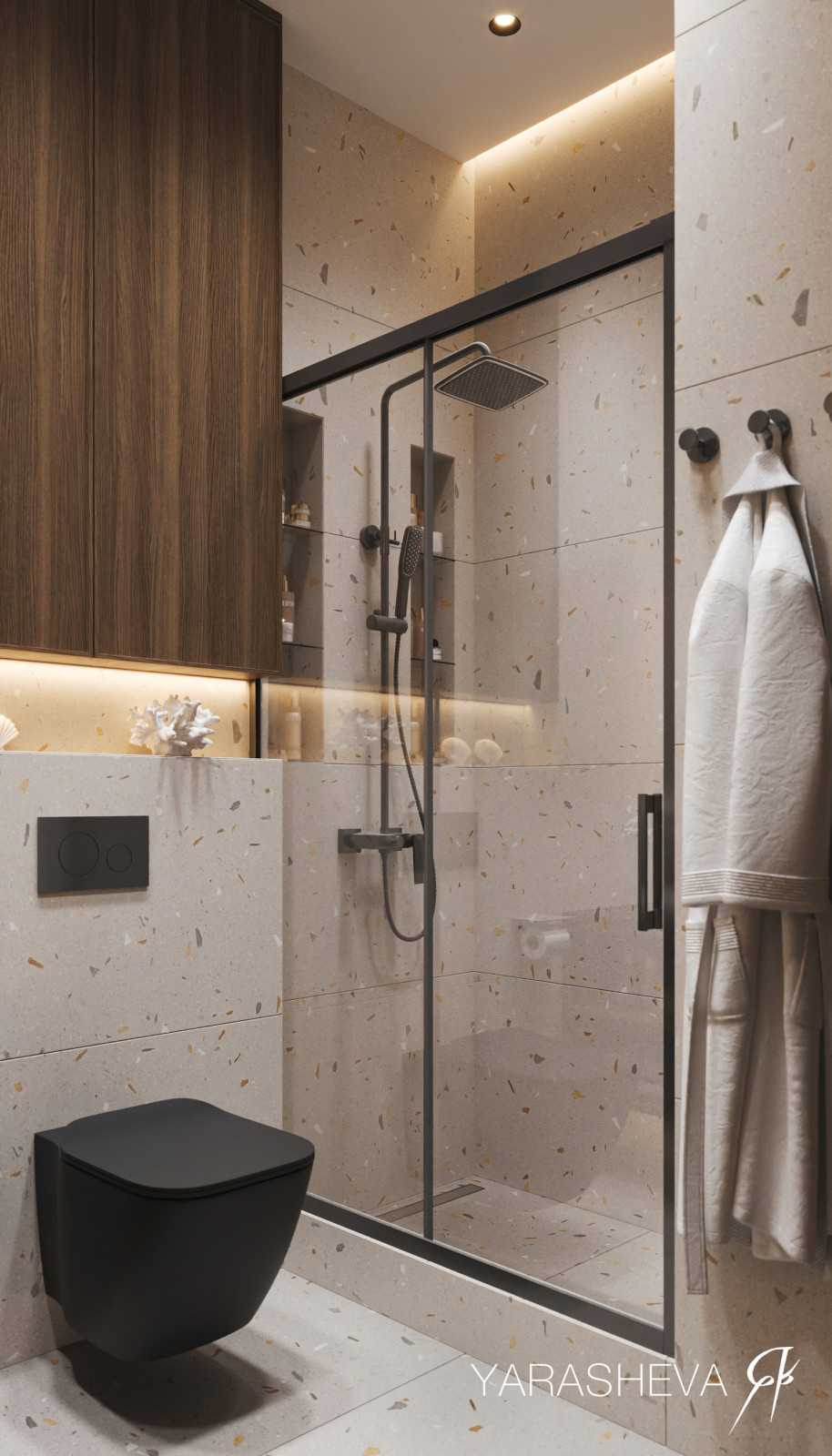 Дизайн-проект в ЖК Freedom (Фридом) 55 м кв.