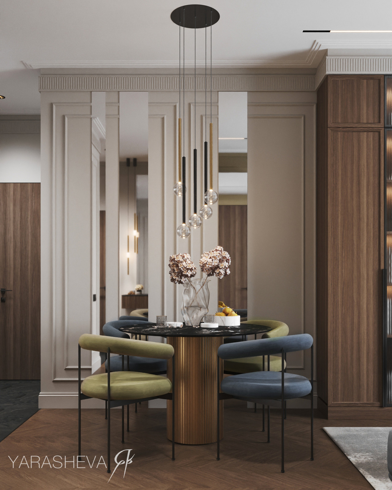 Дизайн-проект в ЖК Freedom (Фридом) 55 м кв.