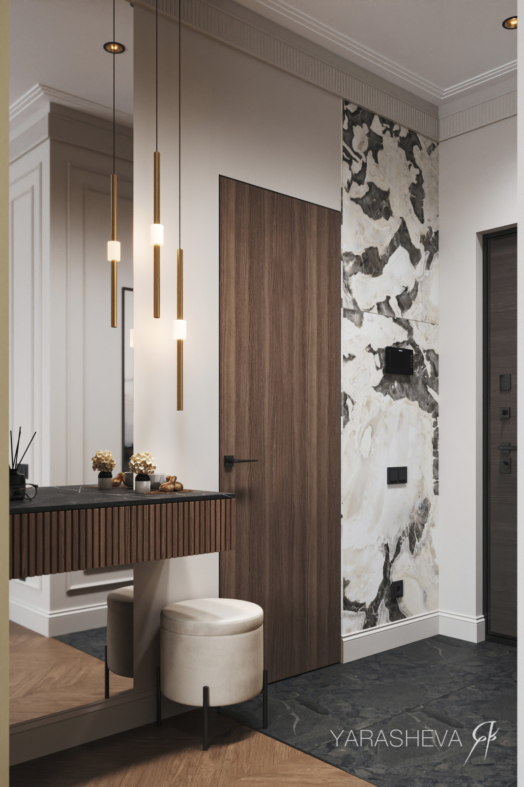 Дизайн-проект в ЖК Freedom (Фридом) 55 м кв.