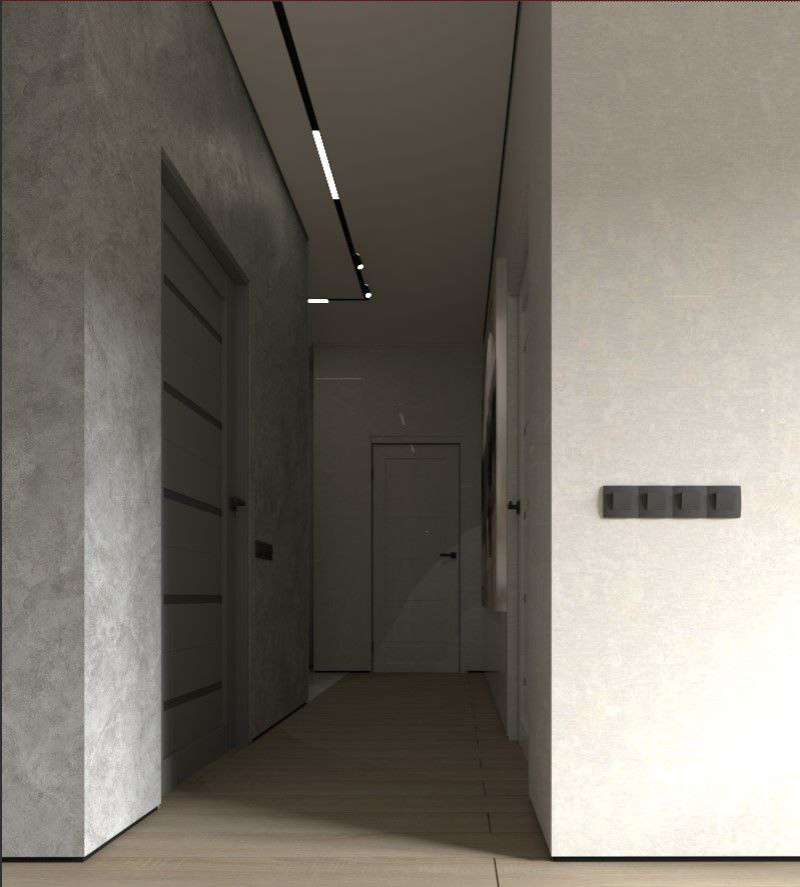 Дизайн интерьера квартиры в ЖК Клевер Парк, Екатеринбург