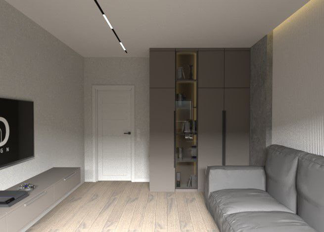 Дизайн интерьера квартиры в ЖК Клевер Парк, Екатеринбург