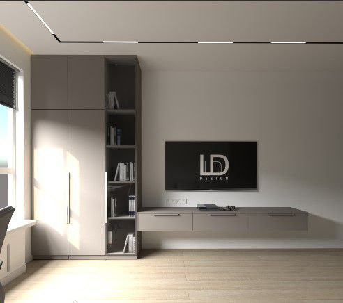 Дизайн интерьера квартиры в ЖК Клевер Парк, Екатеринбург