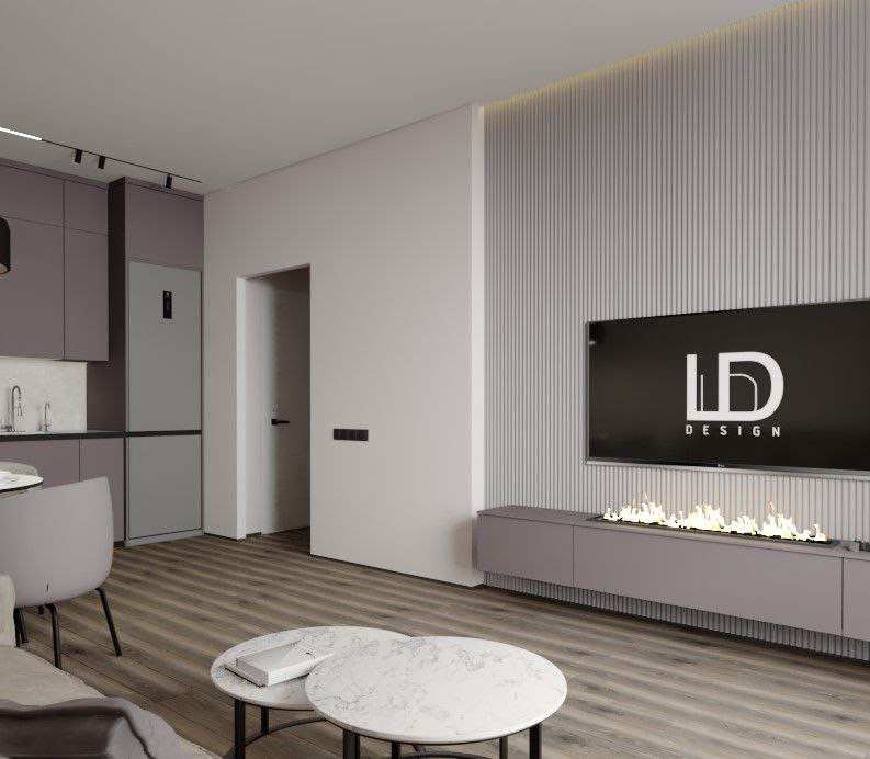 Дизайн интерьера квартиры в ЖК Клевер Парк, Екатеринбург