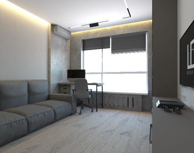 Дизайн интерьера квартиры в ЖК Клевер Парк, Екатеринбург