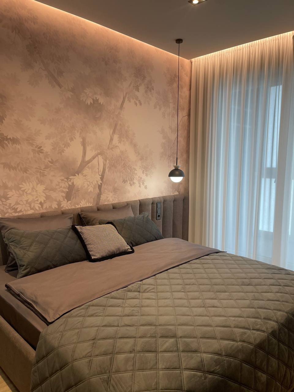 Двухкомнатная квартира с современным дизайном