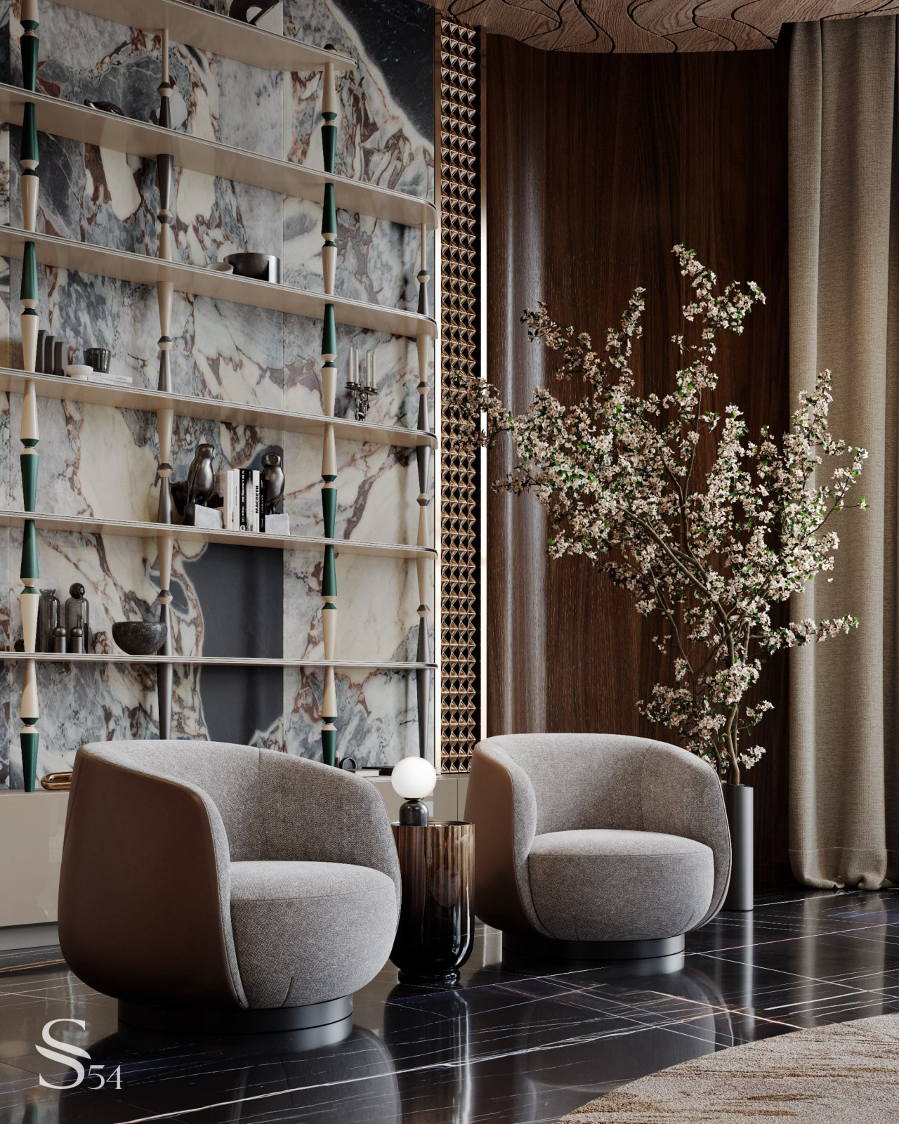 Лаунж-зона от FiftyFourms