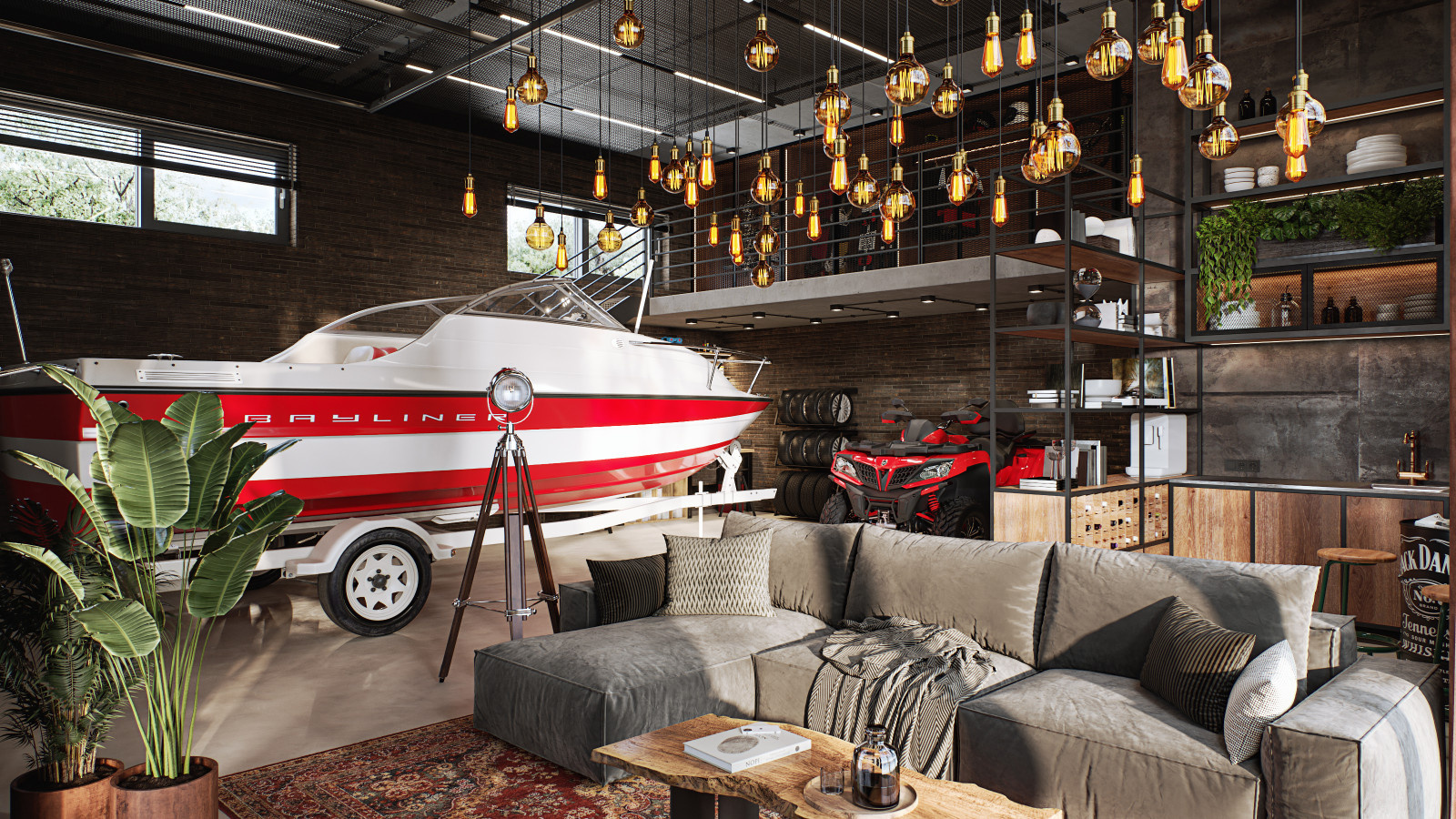 Лофт-гараж 103 кв