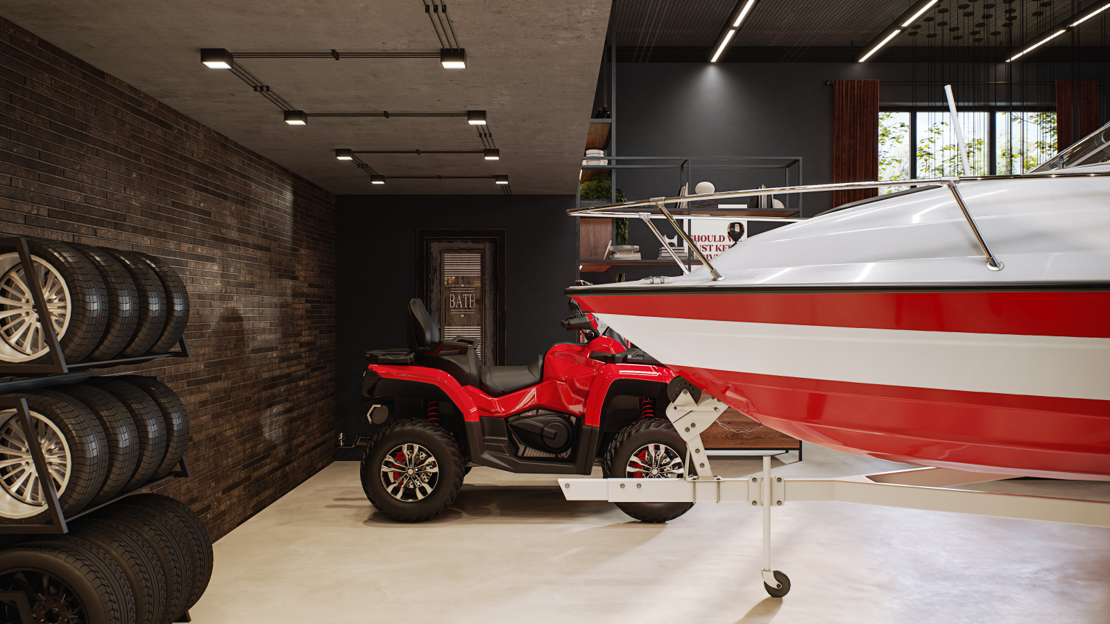 Лофт-гараж 103 кв