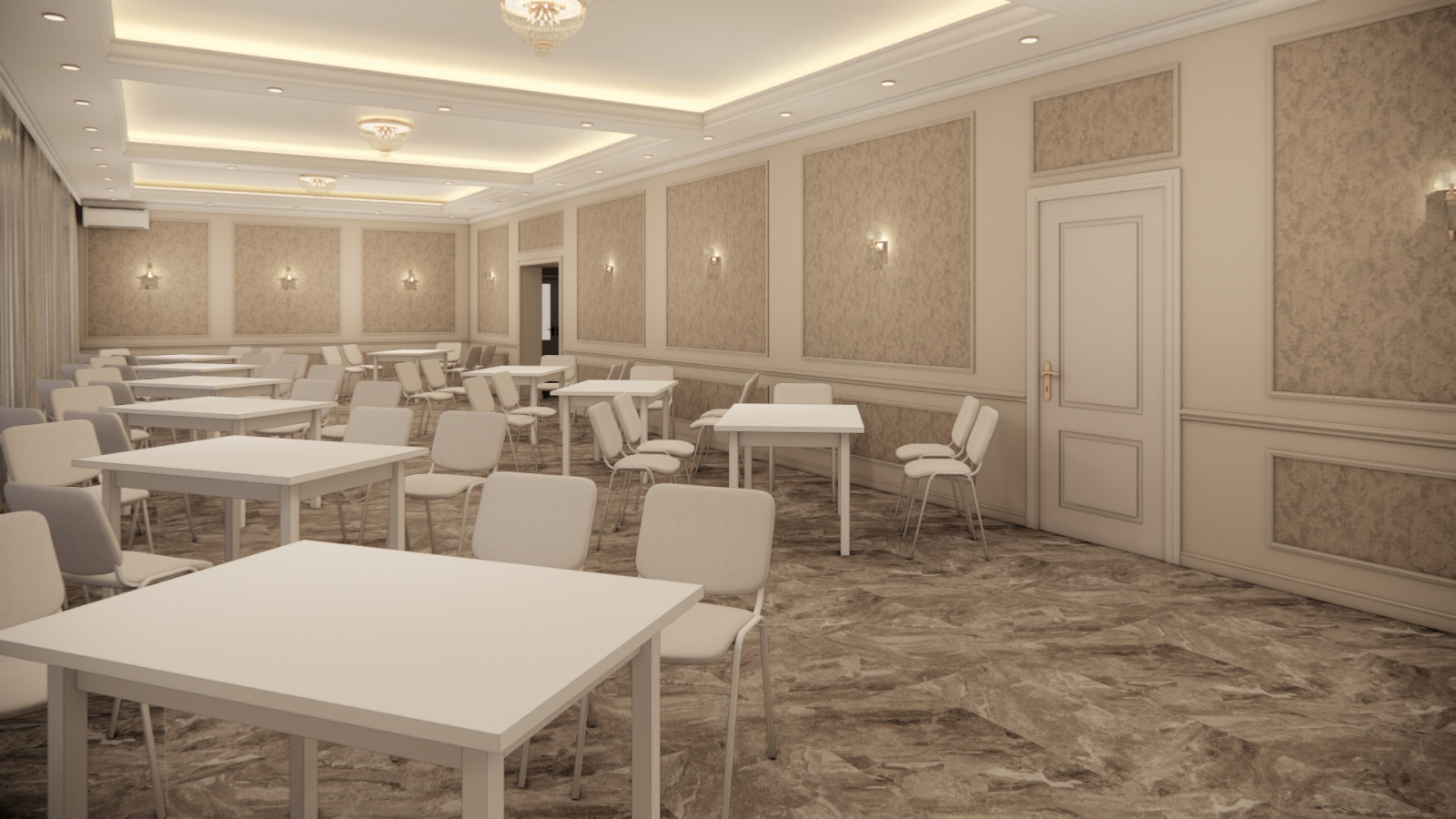 Дизайн интерьера Столовой в п.Кошки