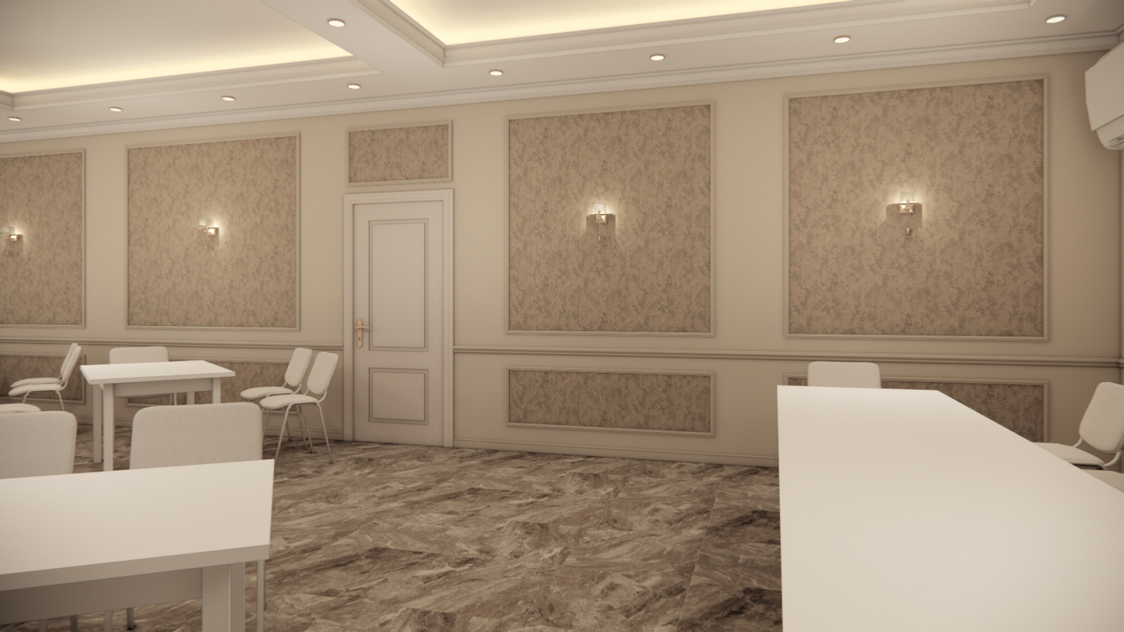 Дизайн интерьера Столовой в п.Кошки