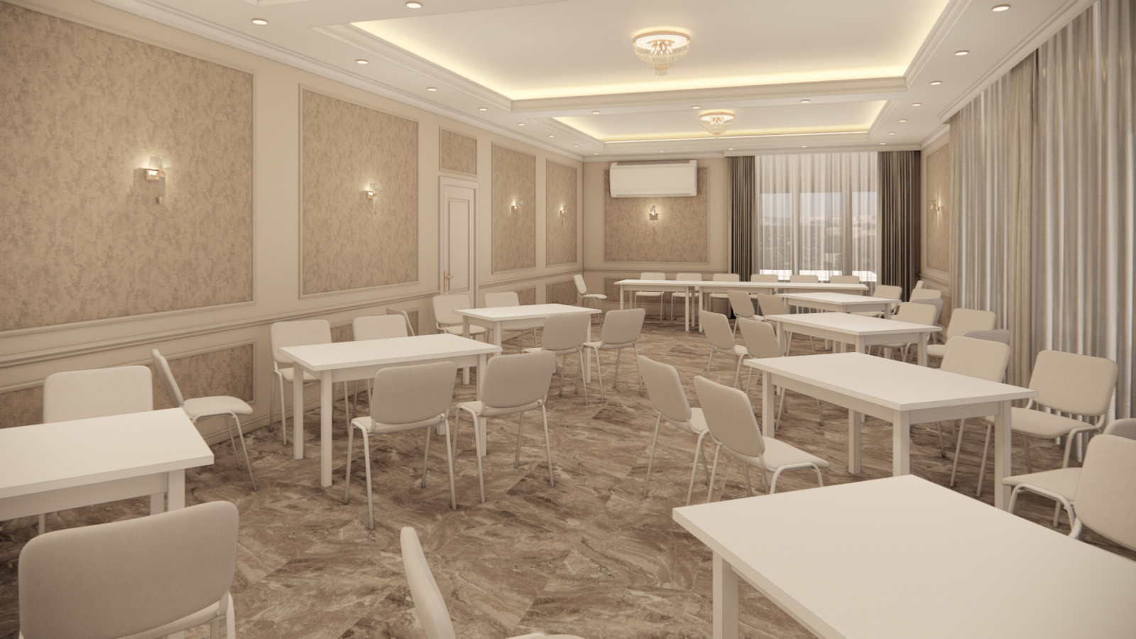 Дизайн интерьера Столовой в п.Кошки