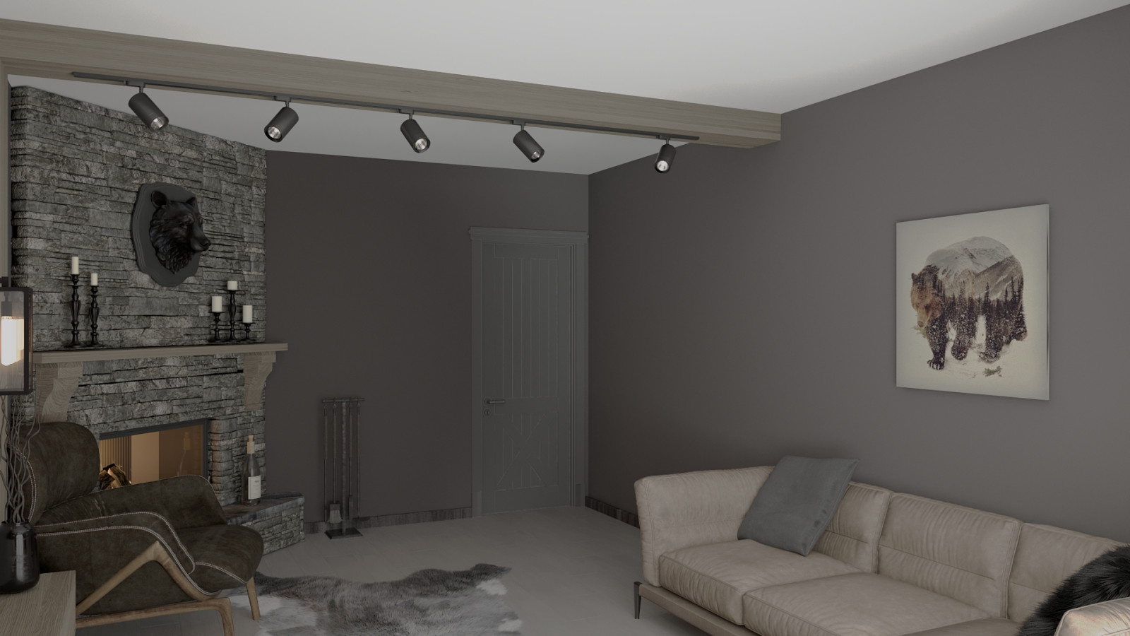 Брутальный кабинет