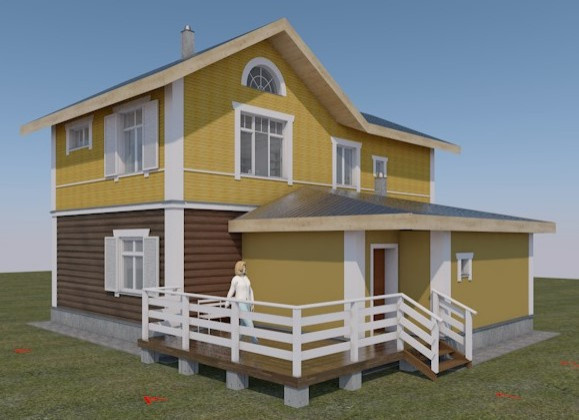 Частный дом в Трубачеевке