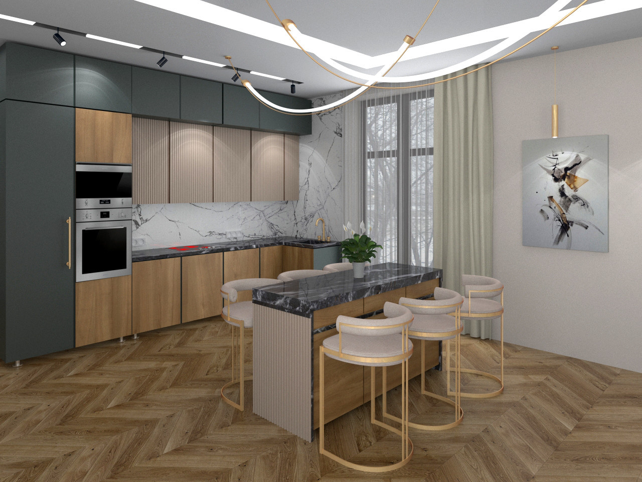 Популярные стилистики в дизайне