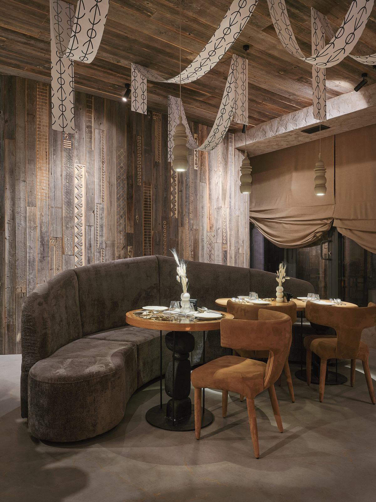 Фотосъемка ресторана "Ламу". Дизайн-студия "100 Проектов"