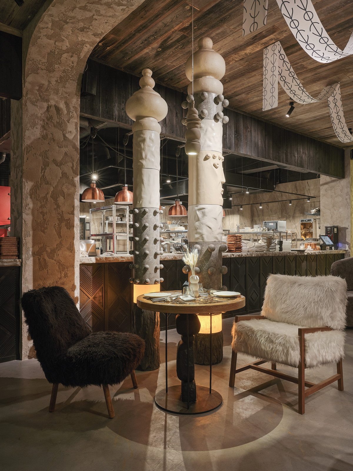 Фотосъемка ресторана "Ламу". Дизайн-студия "100 Проектов"