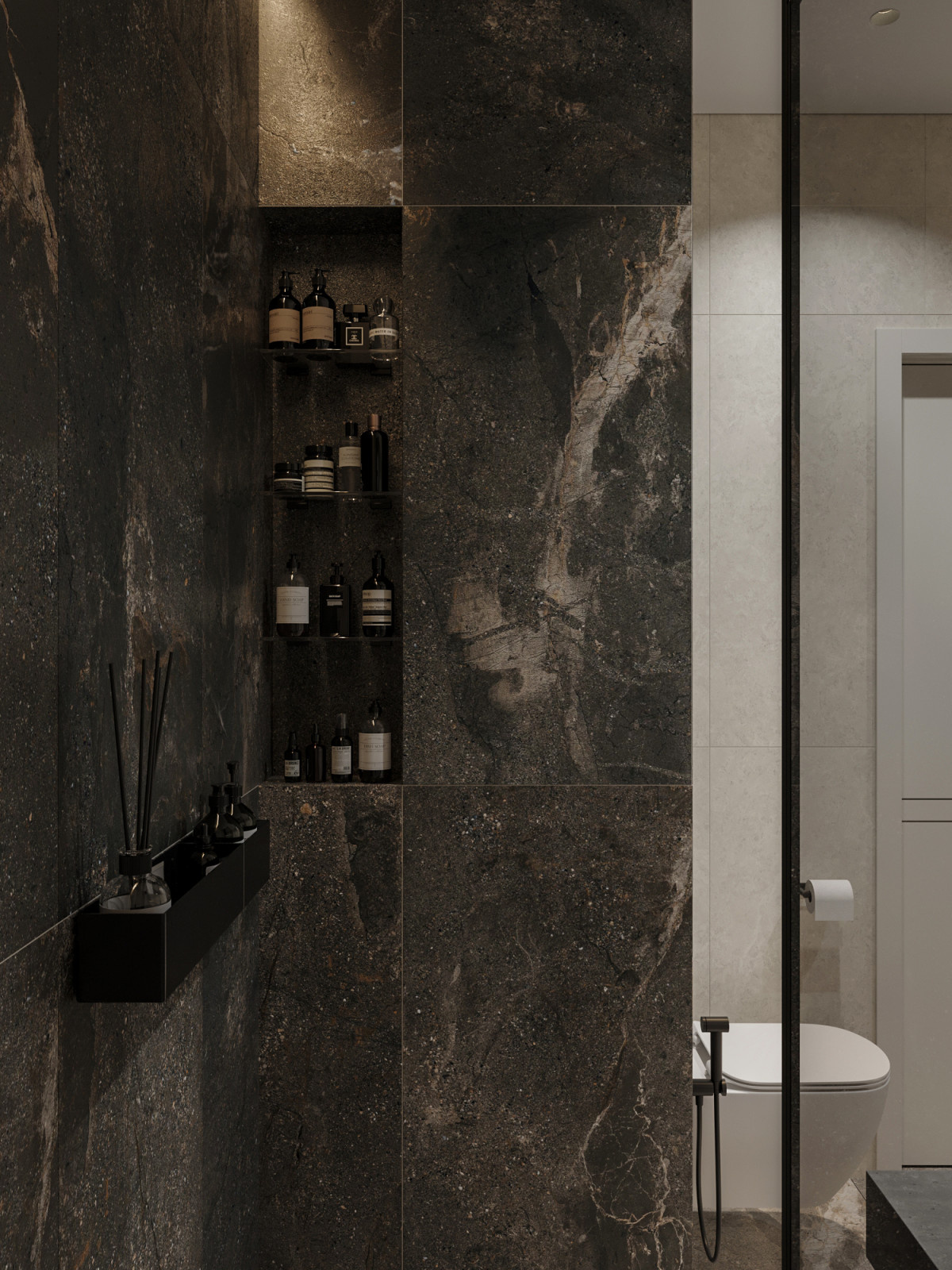 Современная квартира в Москве 78 м²