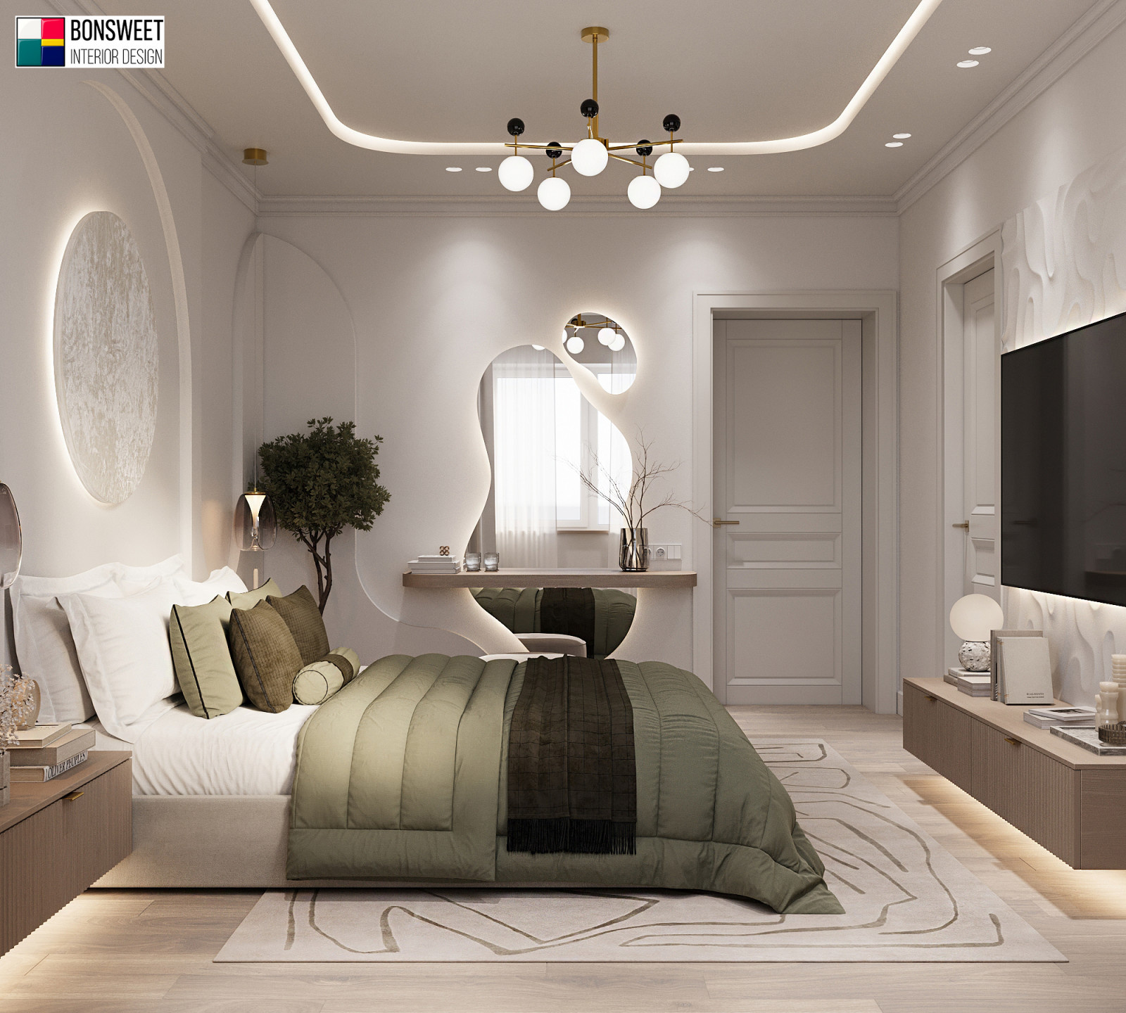 Дизайн спальни в современном стиле