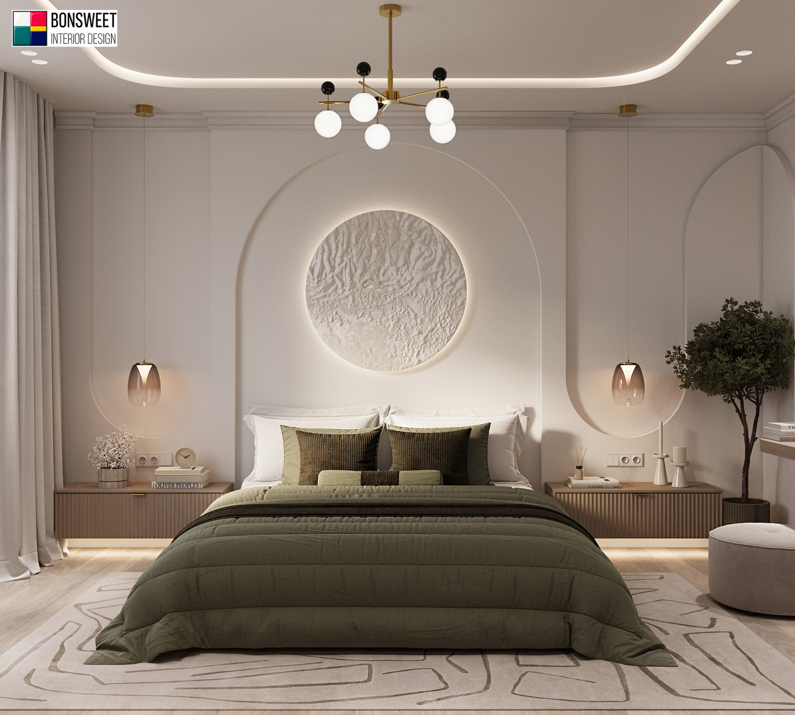 Дизайн спальни в современном стиле