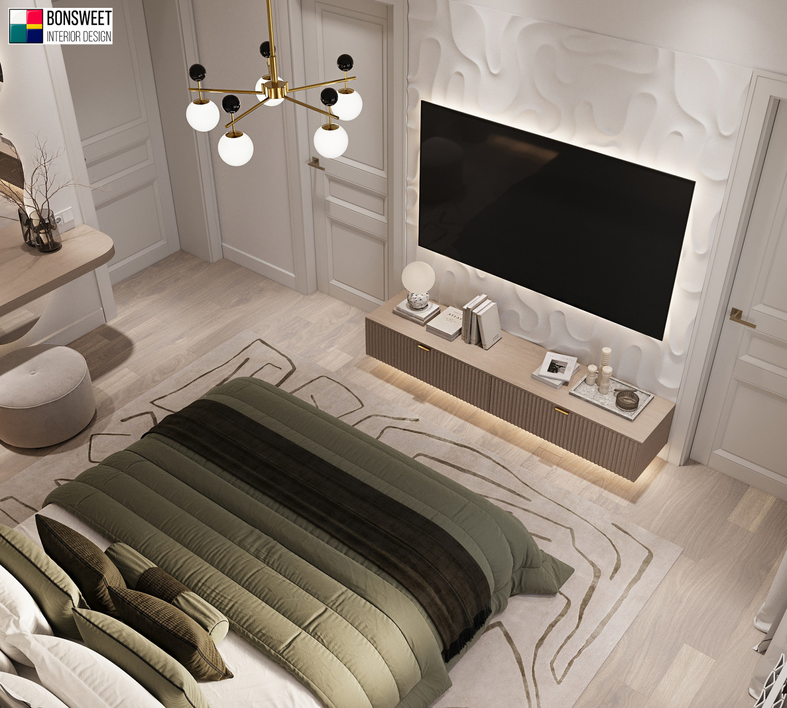 Дизайн спальни в современном стиле